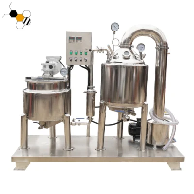 Concentração de filtração de mistura de pré-aquecimento do mel de 0,5 toneladas das máquinas de processamento do mel