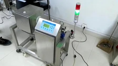 Detector de metais alimentares FDA para líquido/molho/sorvete